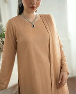 Biscuit Nude Long Straight Shirt – Bareeze Net Core Set