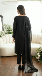 Classic Black Straight Long Shirt – Bareeze Net Core