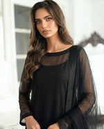 Classic Black Straight Long Shirt – Bareeze Net Core